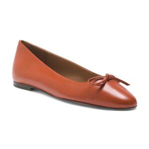 FLATTERED Made In Spain Leather Bodil Bow Ballet Flats